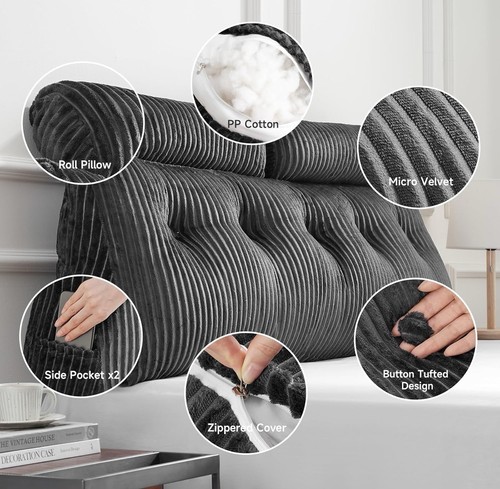 Hom large wedge - z-hom, pillow