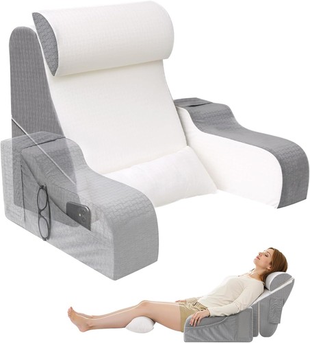 Foldable reading wedge - &,