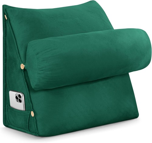Bed wedge reading pillow - bed,