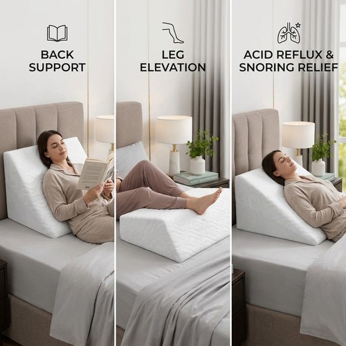Foam bed wedge pillow - wedge, support