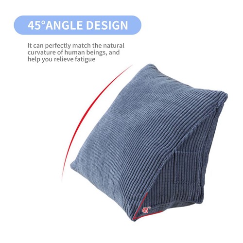 Triangle wedge reading - triangle, pillow