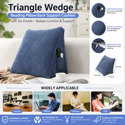 Triangle wedge reading - triangle,