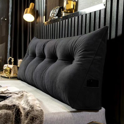 Wedge pillow headboard large - headboard,