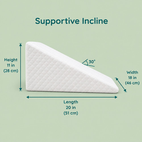 Bed wedge pillow orthopaedic - wedge,